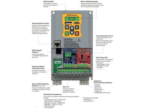 Inverter AC20 Parker 20G-42-0090-BF - Eltex Srl